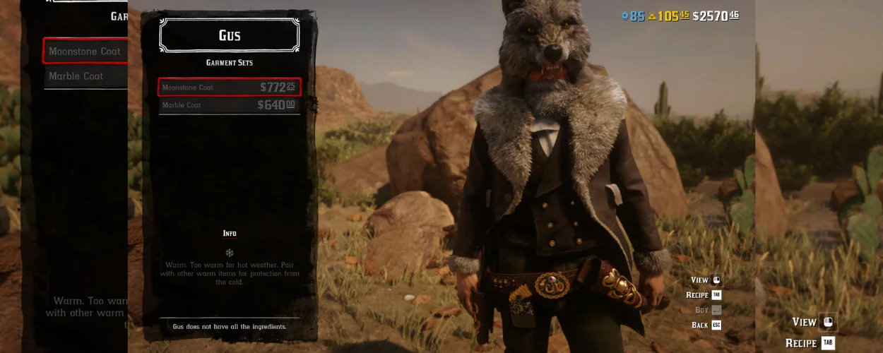 Legendary Wolf RDR2