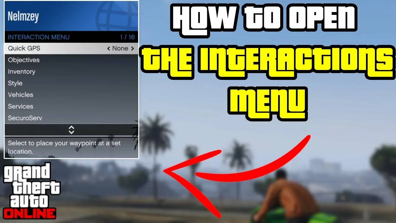 How to Open Interactions Menu GTA 5
