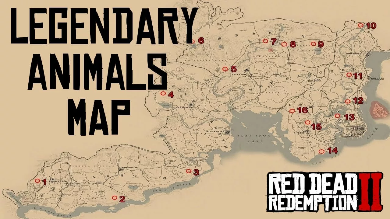 Legendary Animals RDR2