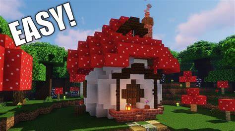 Mushroom House Minecraft