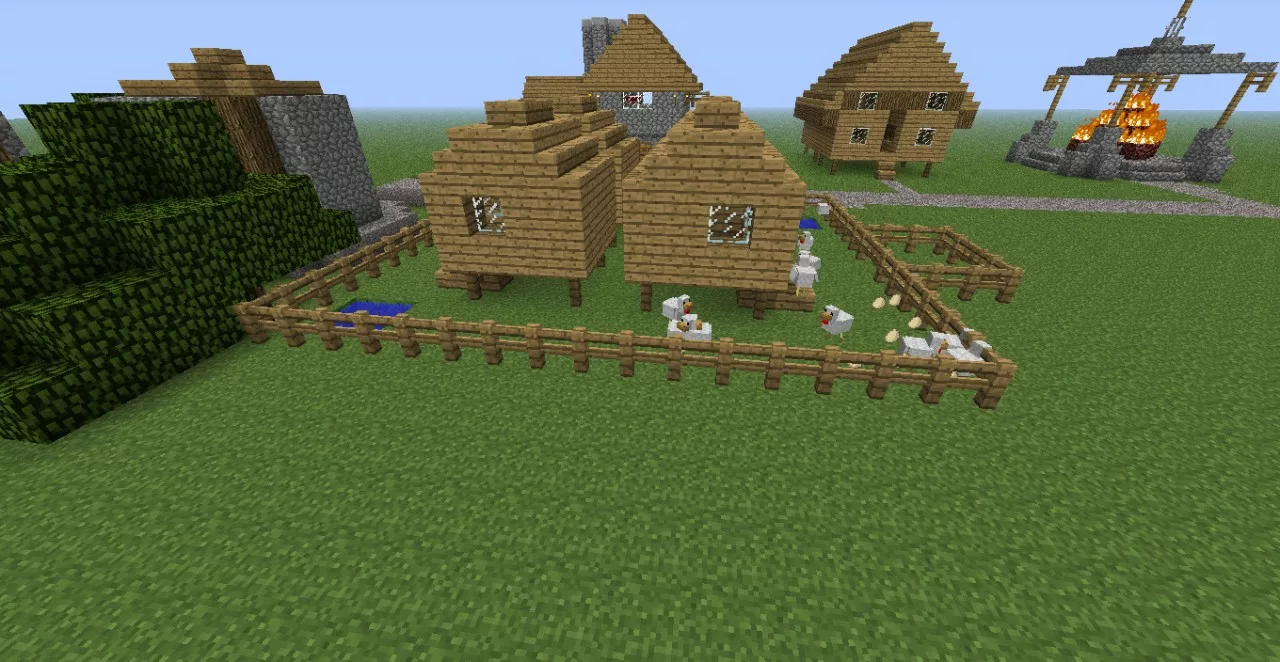 Minecraft Chicken Coop