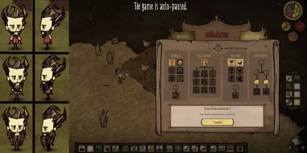 Don't-Starve-How-To-Use-Wilsons-Insight-Points