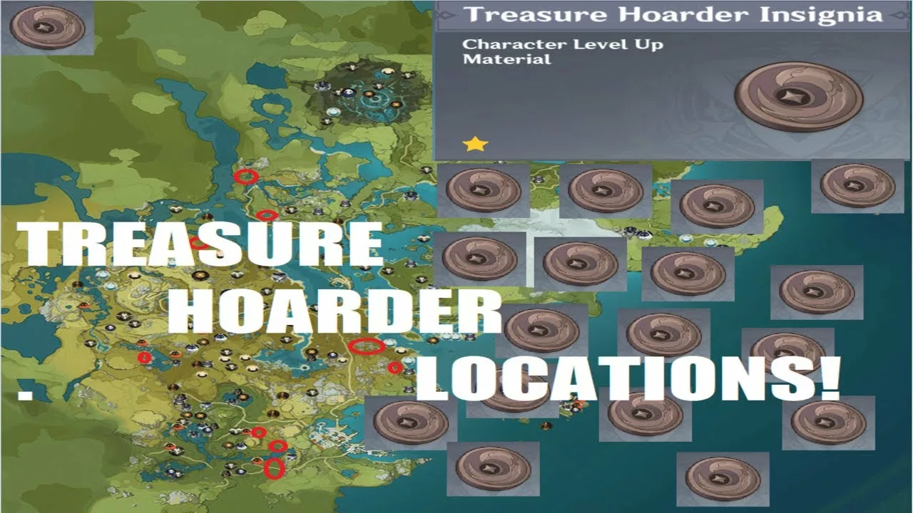 Treasure Hoarder Locations
