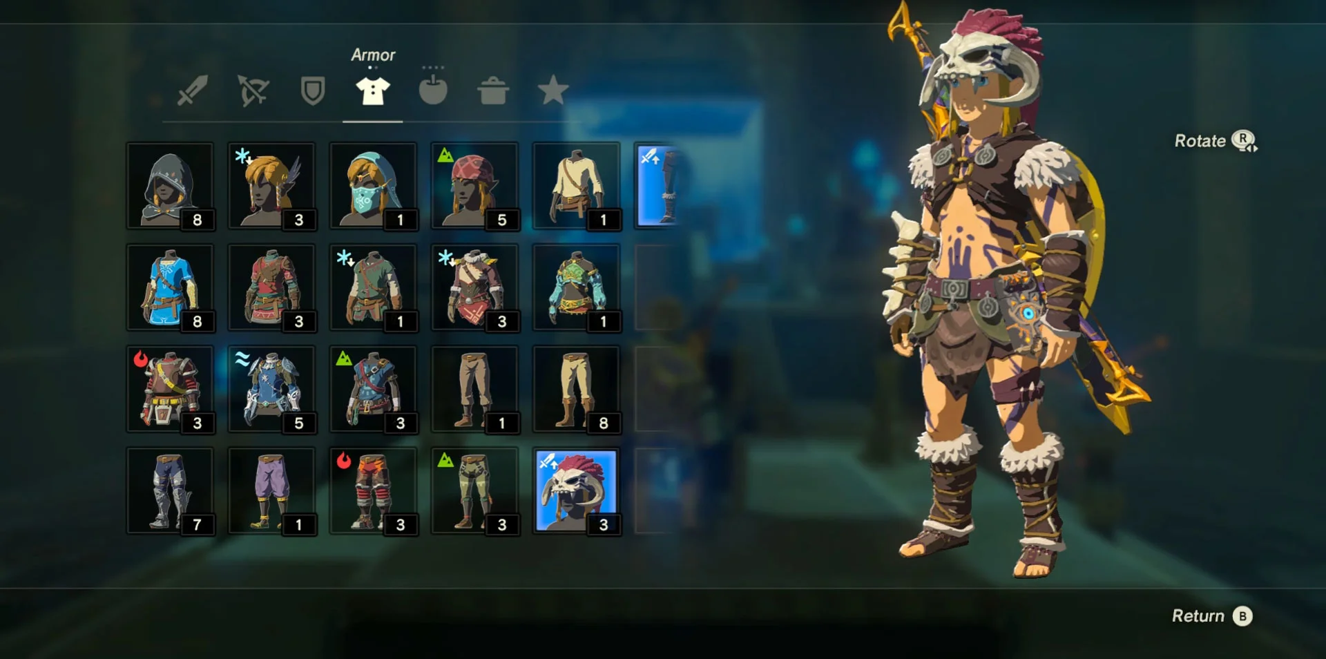 Barbarian Armor Zelda