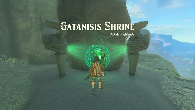 Gatanisis Shrine Zelda
