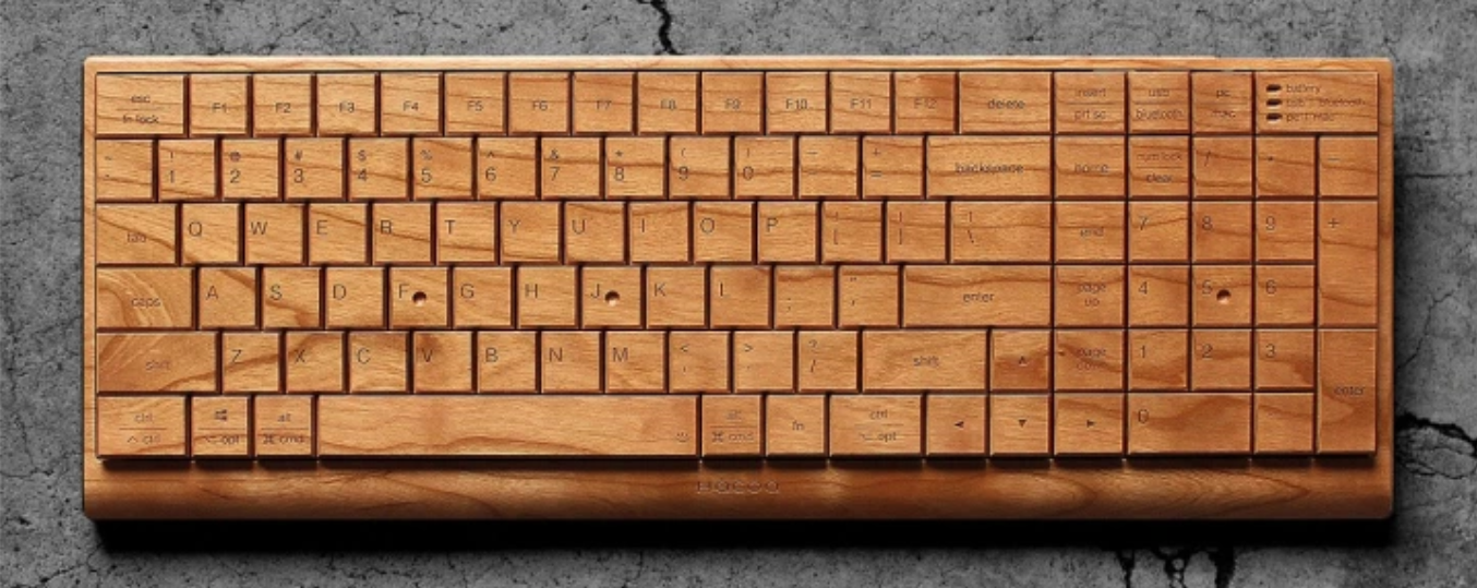 Wooden-Keyboard