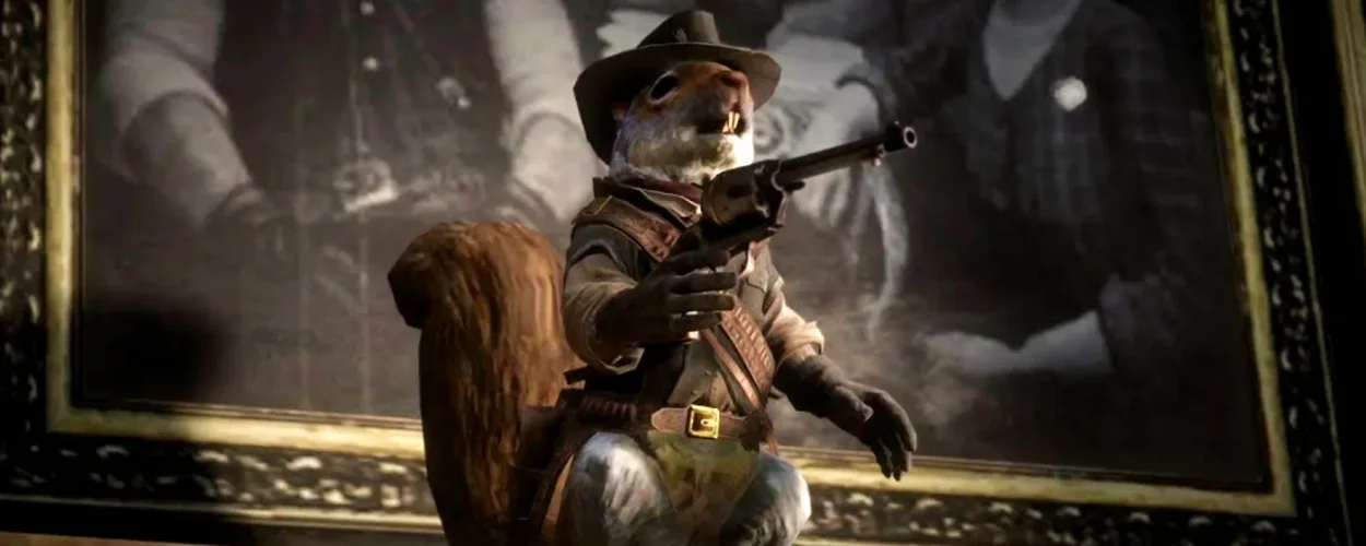 Squirrel Statue RDR2