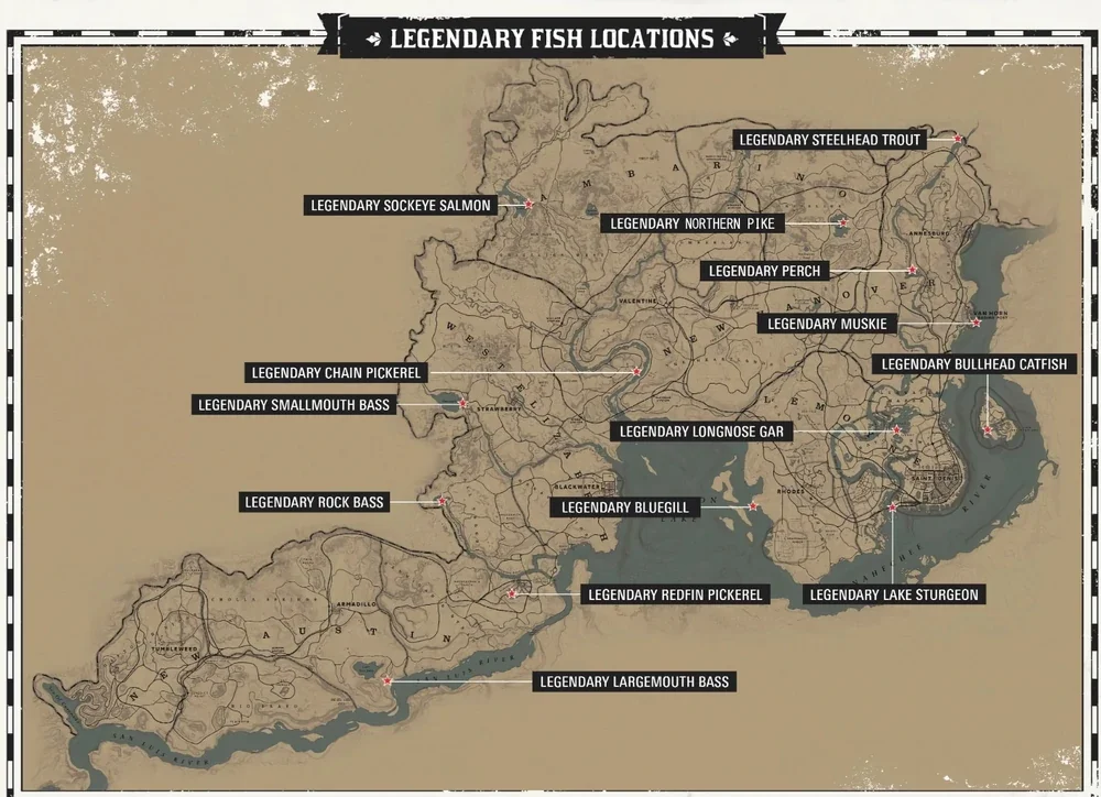 Legendary Sockeye Salmon RDR2 