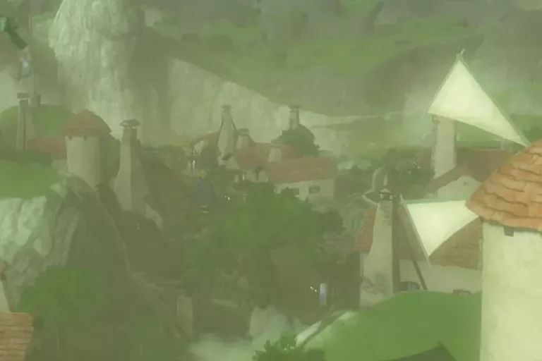 Hateno Village Zelda