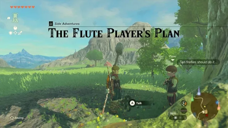 Flute Player's Plan Zelda