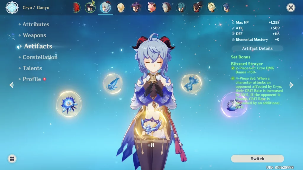 Blizzard Strayer Genshin