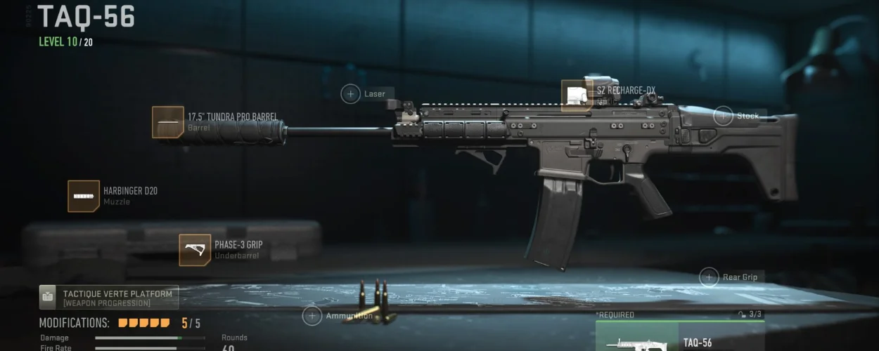 Best TAQ 56 Loadout MW2