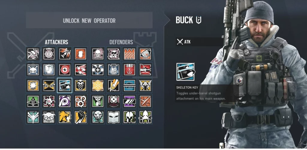 Buck Rainbow Six Siege
