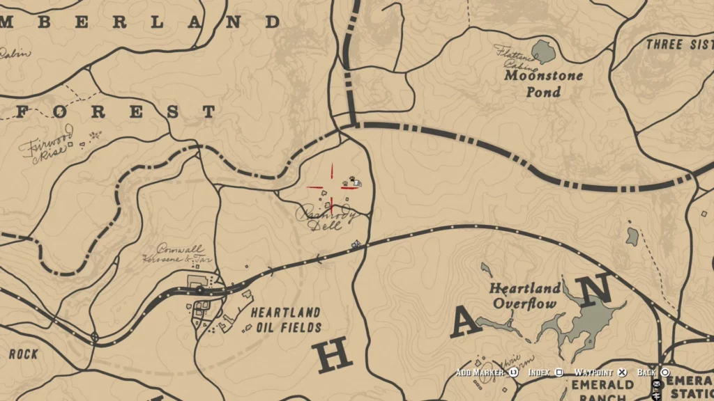 Cow Location RDR2
