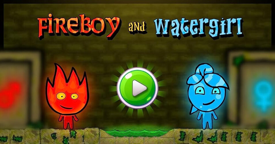Fireboy And Watergirl In The Forest Temple