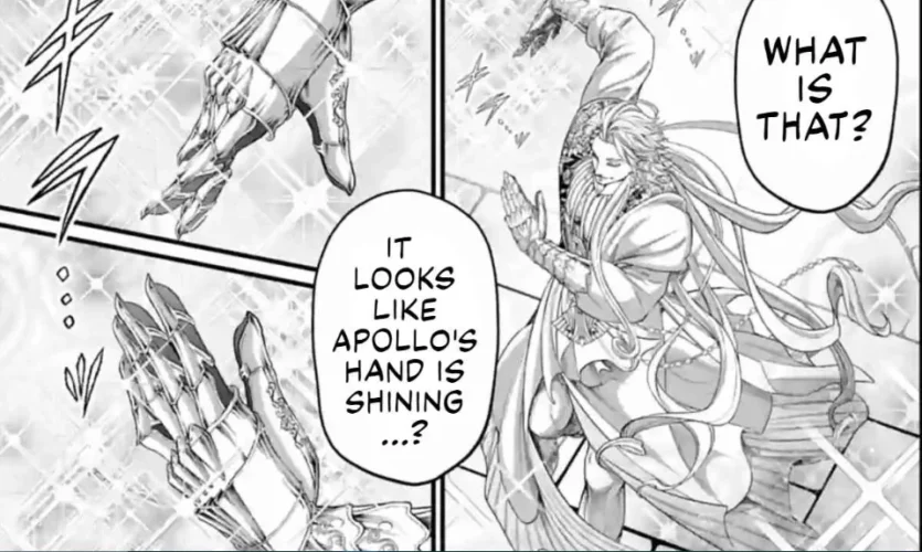 Spoilers for chapter 81 of Record of Ragnarok ⚠️ Apollo will