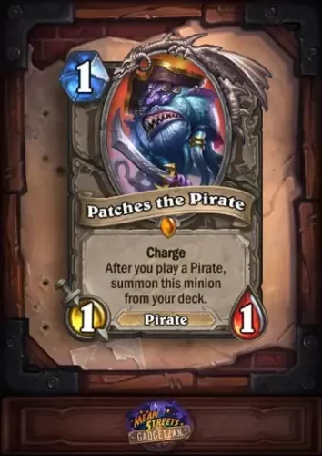 Hearthstone Patches Card