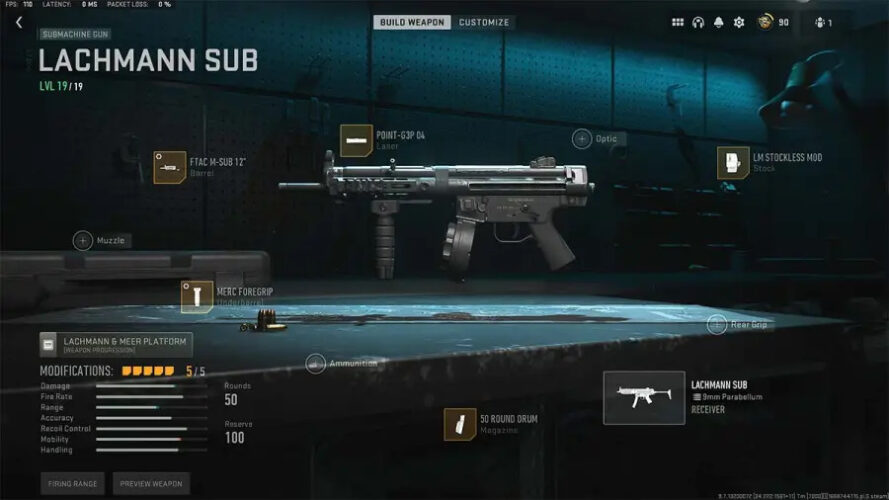 Lachmann Sub Loadout Warzone 2