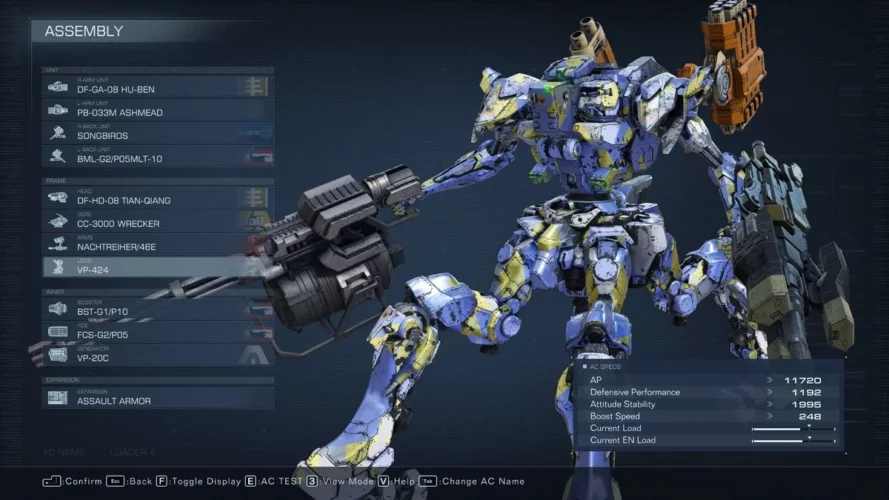 Armored Core 6 Sea Spider Boss