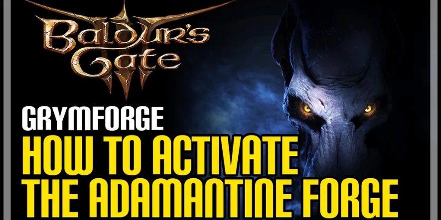 Baldur Gate 3 Forge Adamantium