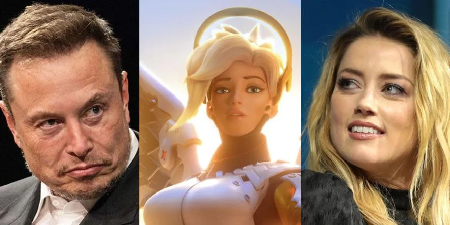 Elon Musk Amber Heard Cosplay Overwatch