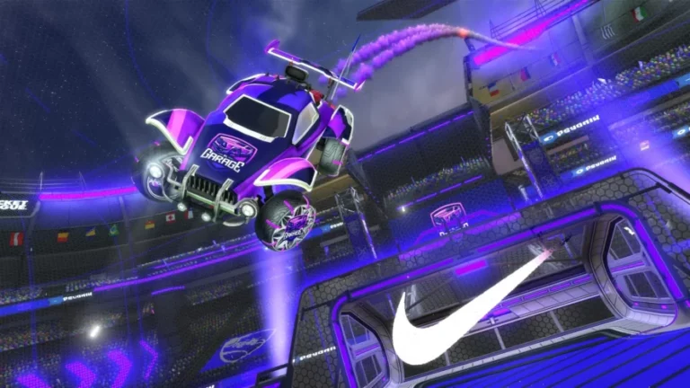 Swish Goal in Rocket League