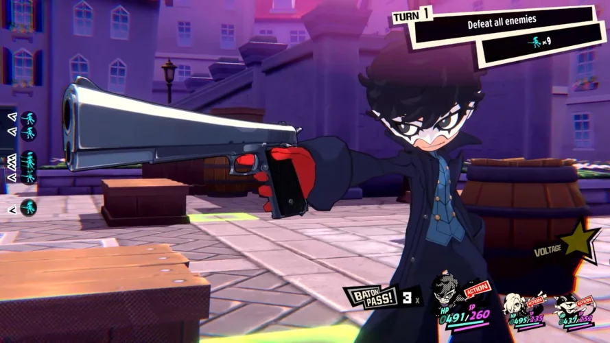 Joker Build Persona 5 Tactica