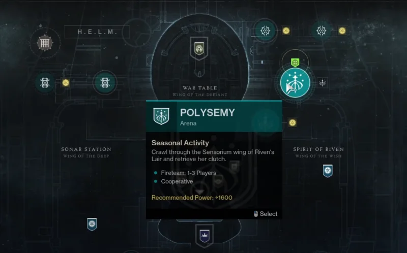 Destiny 2 Polysemy