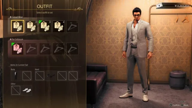Formal Attire in Like a Dragon Gaiden