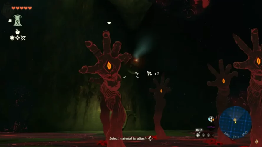 Gloom Hands in Zelda