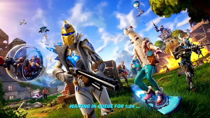 Fortnite Waiting in Queue