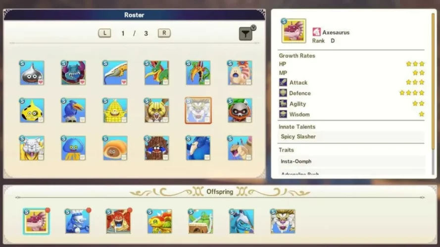 Synthesis Guide in Dragon Quest Monsters The Dark Prince Gamerz Gateway Gamerz Gateway