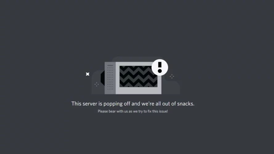 Exclamation Point Next To Discord Server