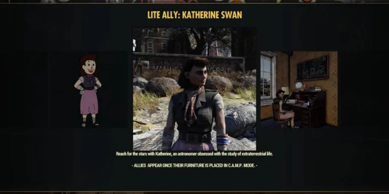 Katherine Swan Fallout 76